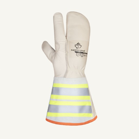 3-Finger Winter Lineman Mitt c/w 6" Cuff Water Repellent - Std pk 24