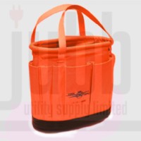 Orange Cordura Tool Bucket