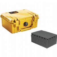 Watertight Yellow Classic Storage Case 9.44" x 5.99" x 4.29"