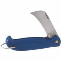 Folding Skinning Knife, Blue