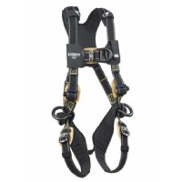 ExoFit NEX Arc Flash FR Positioning/Climbing Harness, PVC coated back, front and side D-rings, Size Large